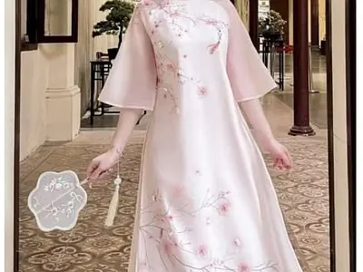 アオザイ・ サイゴン 女性用のアオザイ 6（レンタル）