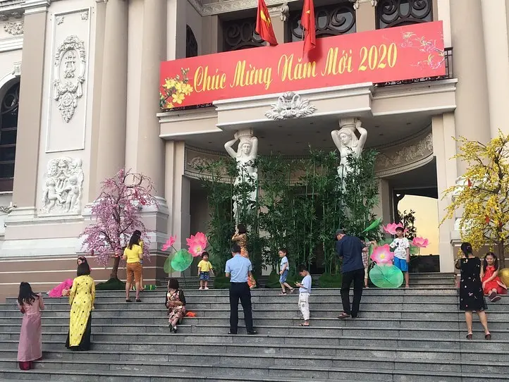 2020年のテト（旧正月）のホーチミンの様子