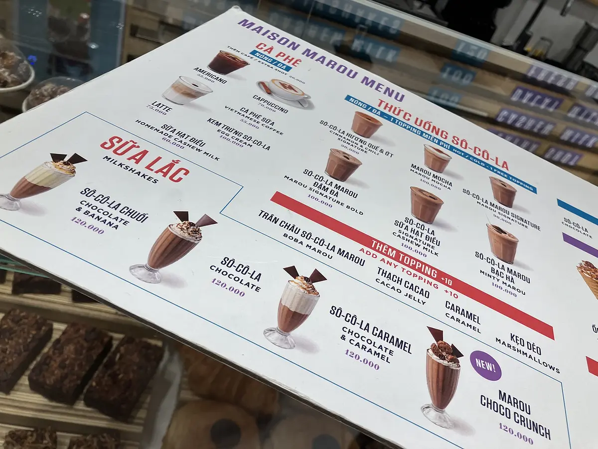 　ベトナム名物が味わえるアイスのお店