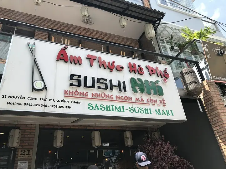 ホーチミンで日本食が食べたくなったら！家族連れにおすすめの寿司屋〜Sushi NHi
