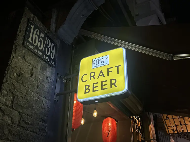リハム・サイゴン・タップルーム – ローカルクラフトビール