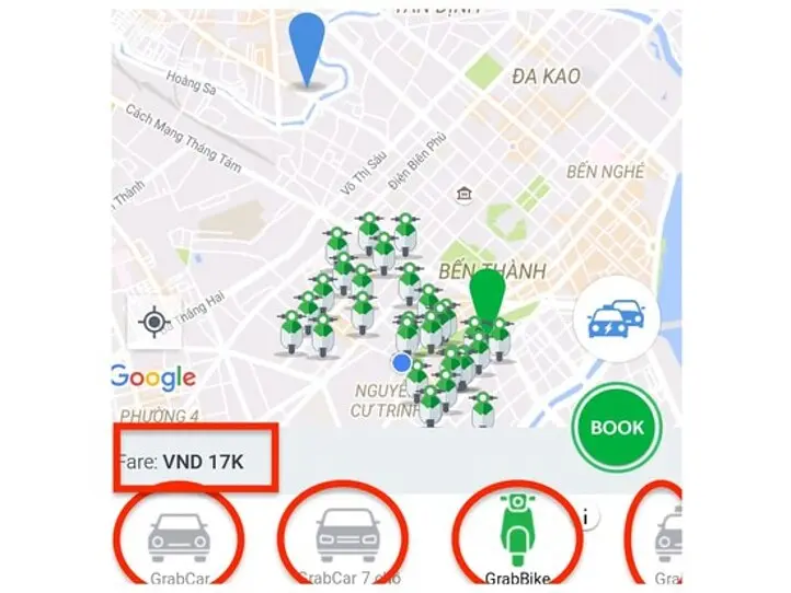 メータータクシーより安いタクシー！配車アプリGrab Carの使い方