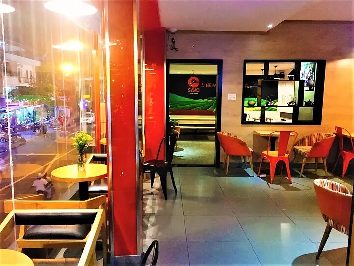 お土産購入にもおすすめ！　ベトナム茶やマグカップが買えるカフェ　~「Savo Tea & Herbs」