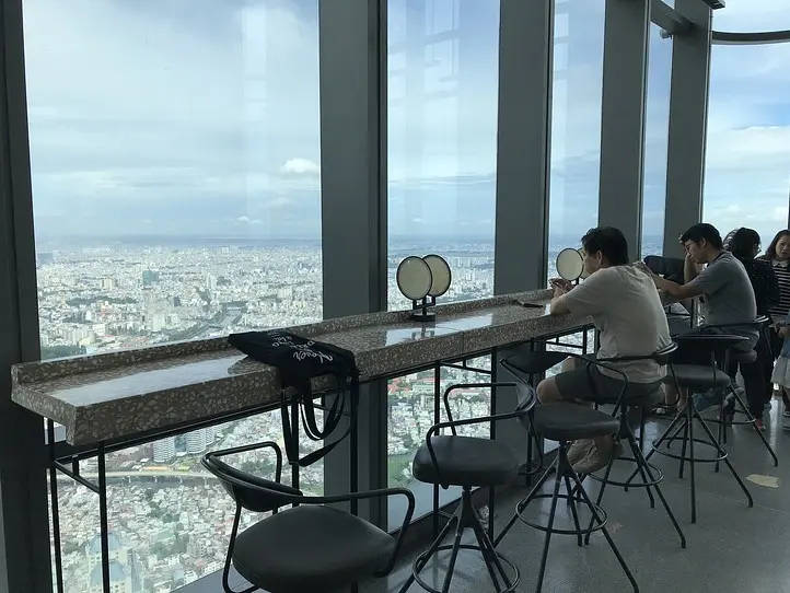 ホーチミンを一望できるベトナム最高層のビルでお茶をしよう〜Blank Lounge〜