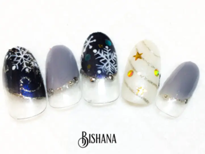 【ネイルサロン美沙那】2017年12月のキャンペーン&クリスマスデザイン