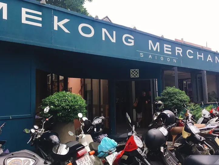 2区のお洒落なレストラン「Mekong Marchant（メコン・マーチャント）」