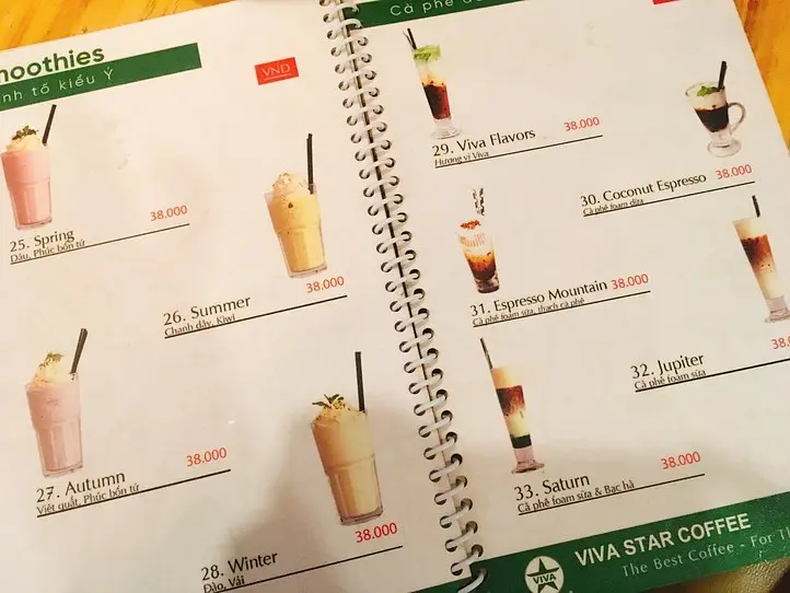 ちょっとローカルなおすすめコーヒーチェーン「VIVA STAR COFFEE」