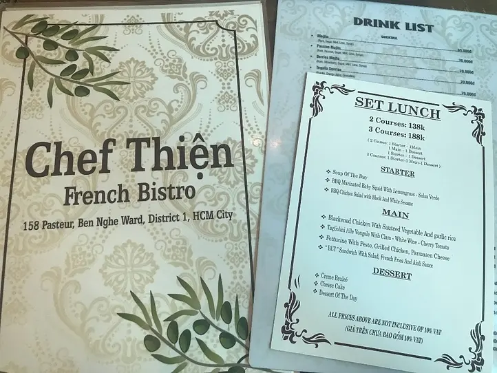 気軽にカジュアルフレンチを楽しもう！~Chef Thien French Bistro