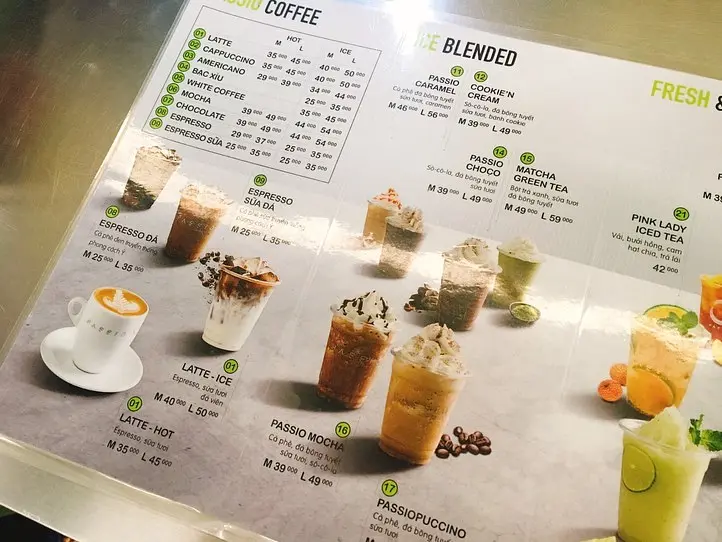 フルーツティがおいしいカフェチェーン「PASSIO」（パッシオ）