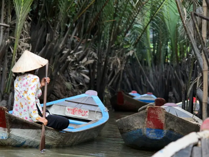 人気No1 ツアー、メコン川クルーズ＆クチ・トンネルに参加体験記