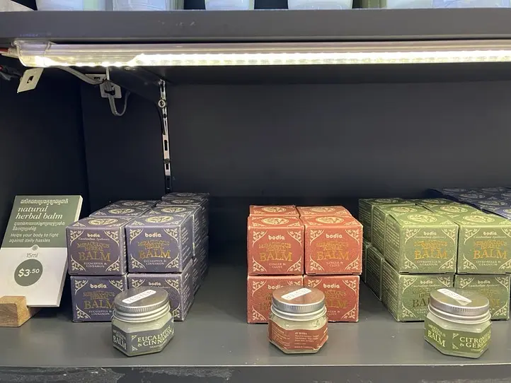 　【プノンペン】カンボジア産の美容グッズ、アロマが買えるおすすめのお店２つ