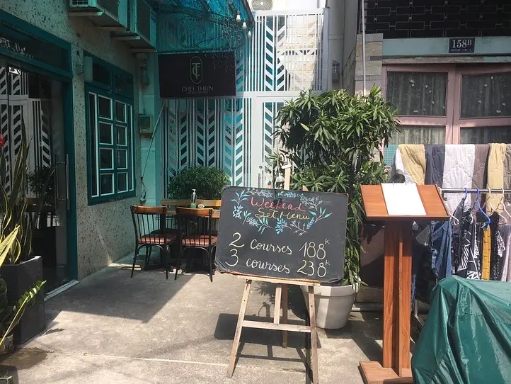 　ホーチミンの隠れ家フレンチのお店