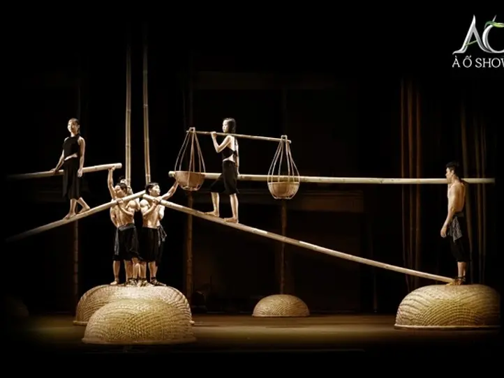 ベトナムの文化と伝統をアクロバティックに「アオショー」