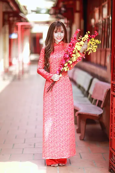 ホテルにお届け！アオザイ1日レンタル