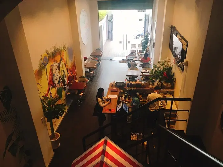 パンケーキとハヤシライスが食べられる日系カフェ「マテリアルカフェ（MATERIAL CAFE）」