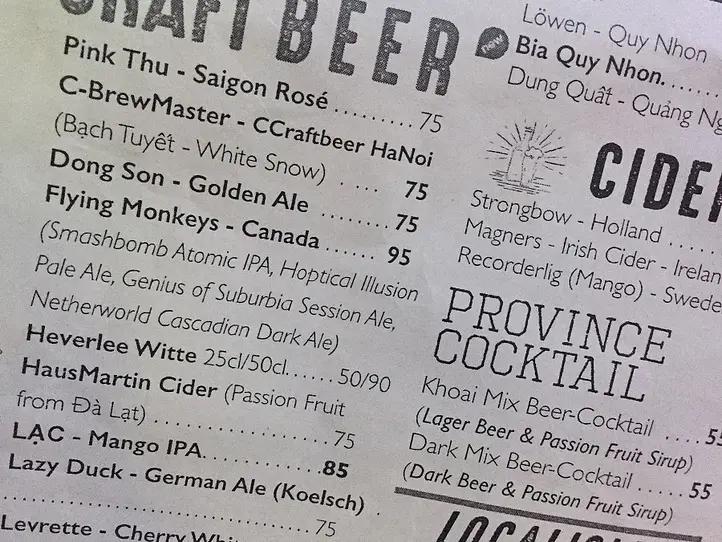 安くて雰囲気満点のバー