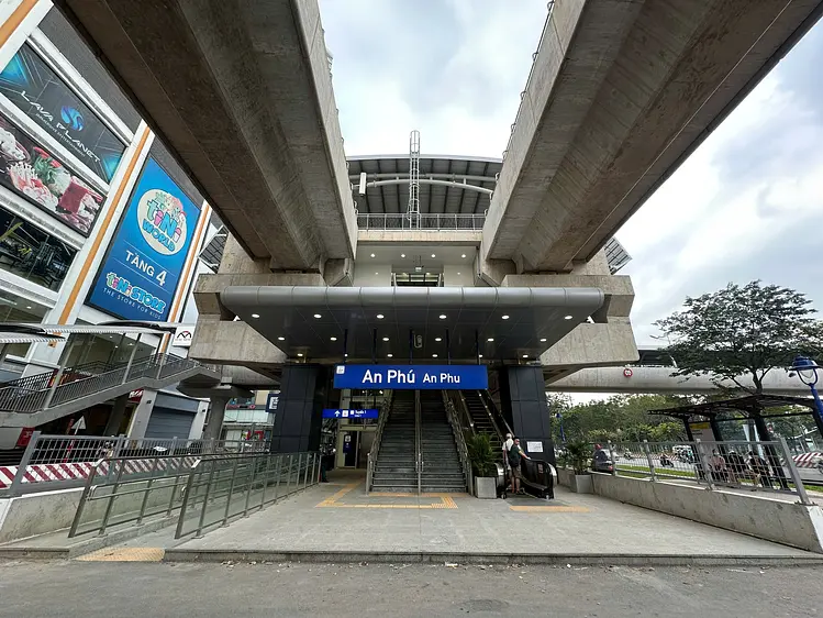 アンフー駅／ホーチミンメトロ