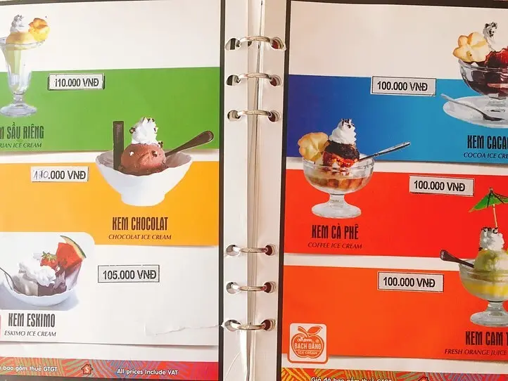 可愛くておいしい！　老舗アイスクリームショップ「Kem Bạch Đằng」