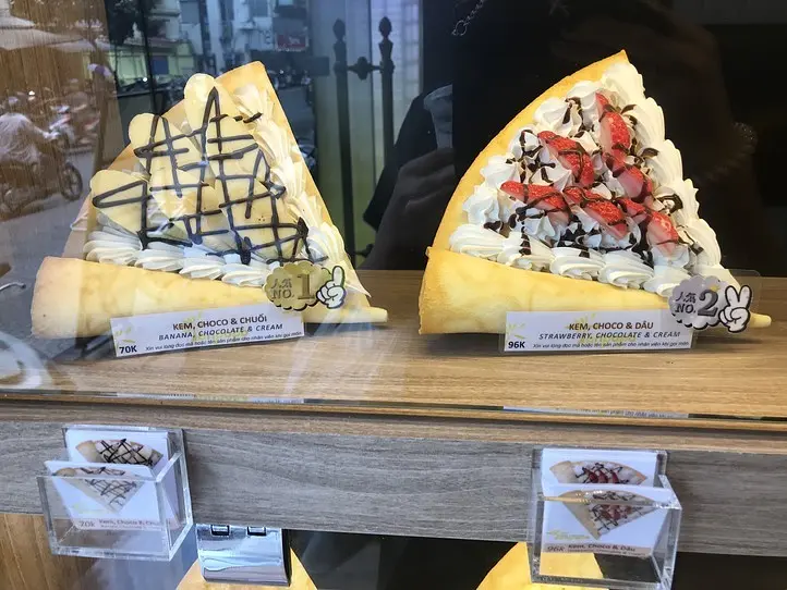 ベトナムのマリオンクレープ！？日本人オーナーのクレープ屋さん〜Tanpopo - crepes and milk tea