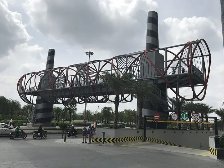 ベトナムで一番高いビル「ランドマーク81」にある、ビンコムセンター