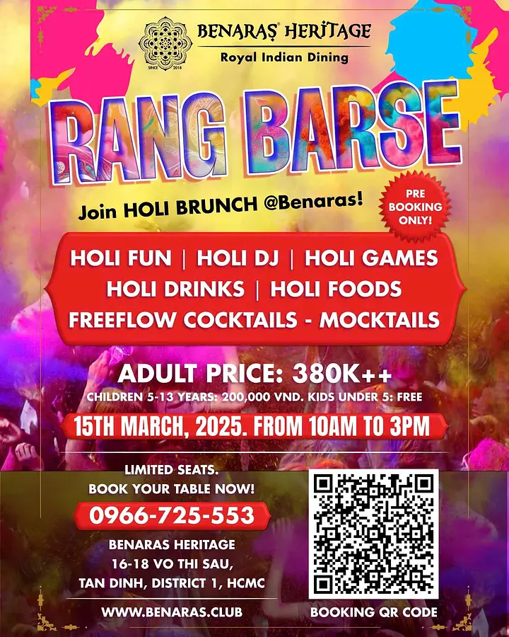 ホーチミンで体験する色彩の祭典！ホーリー祭りとは？