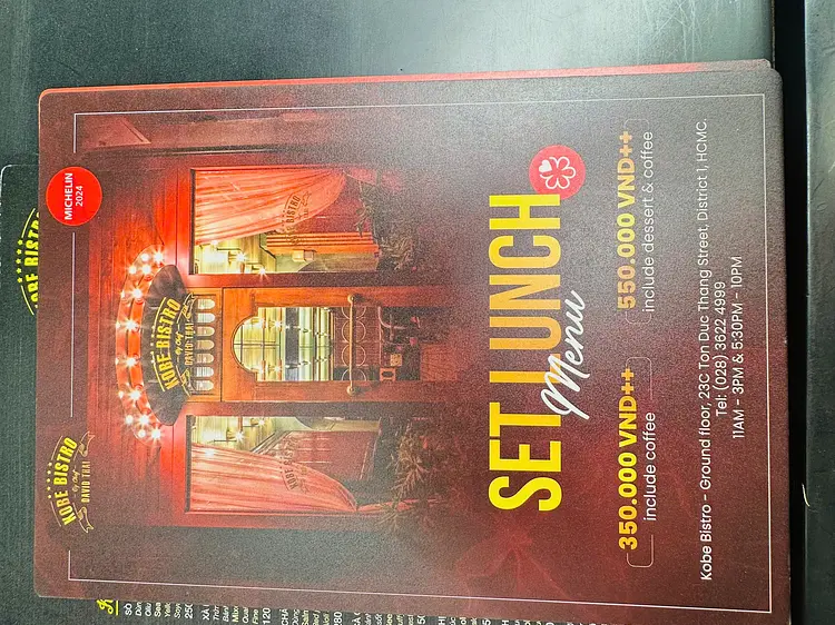 神戸ビストロ『ミシュラン掲載』