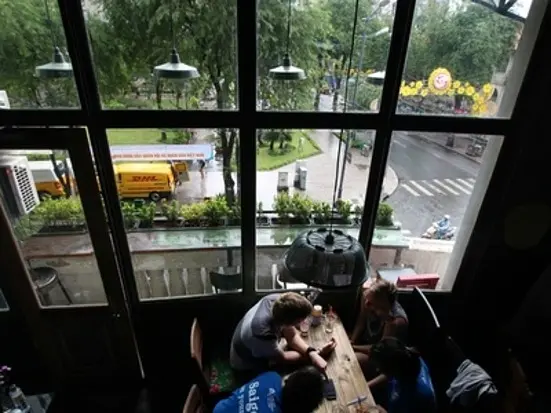 古き良きハノイをホーチミンのカフェで再現