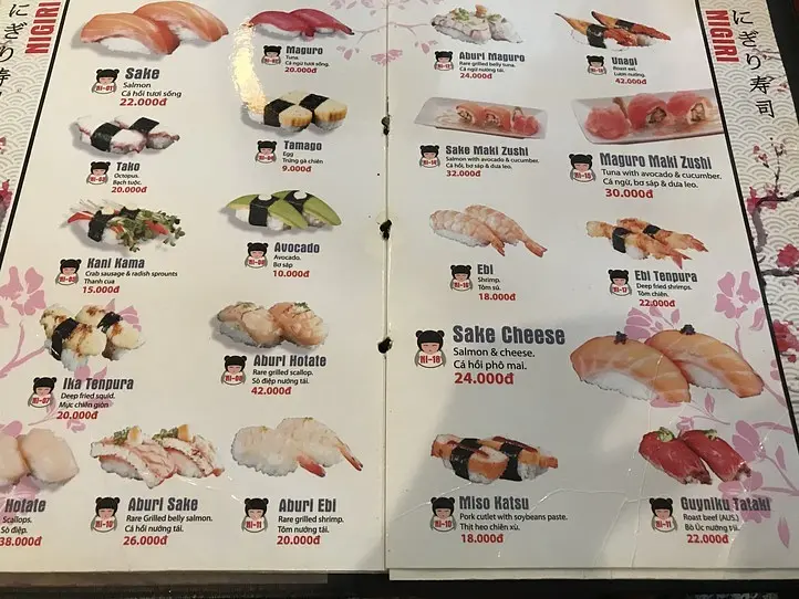ホーチミンで日本食が食べたくなったら！家族連れにおすすめの寿司屋〜Sushi NHi