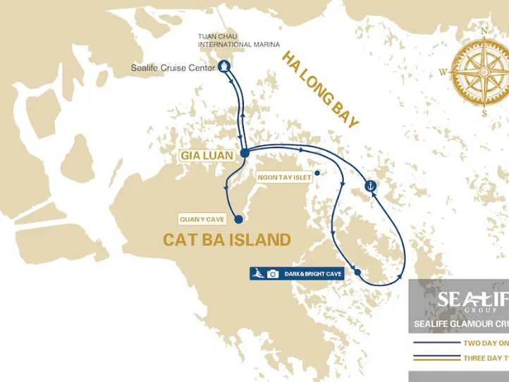 【週末特集】船で一泊 ハロン湾クルーズに行ってみました。