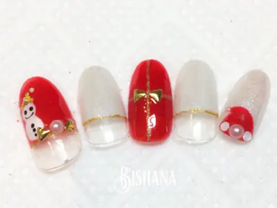 【ネイルサロン美沙那】2017年12月のキャンペーン&クリスマスデザイン