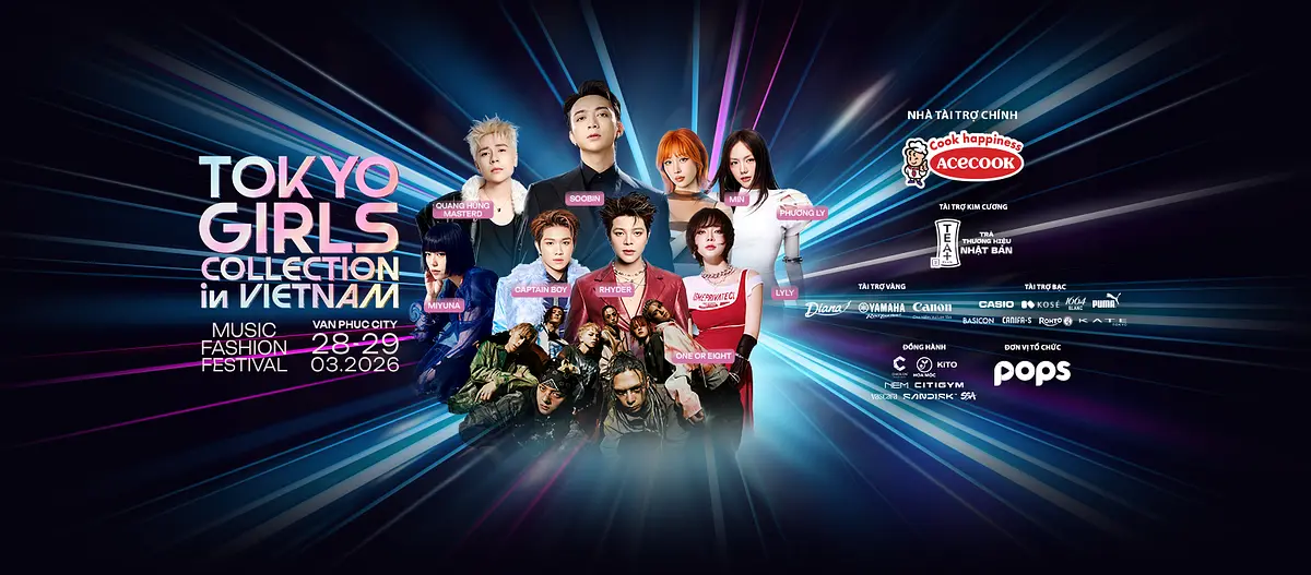 【2026年版】Tokyo Girls Collection Vietnam — ホーチミン市で初開催される日本発のファッション＆音楽フェスティバル｜HCM City Guide
