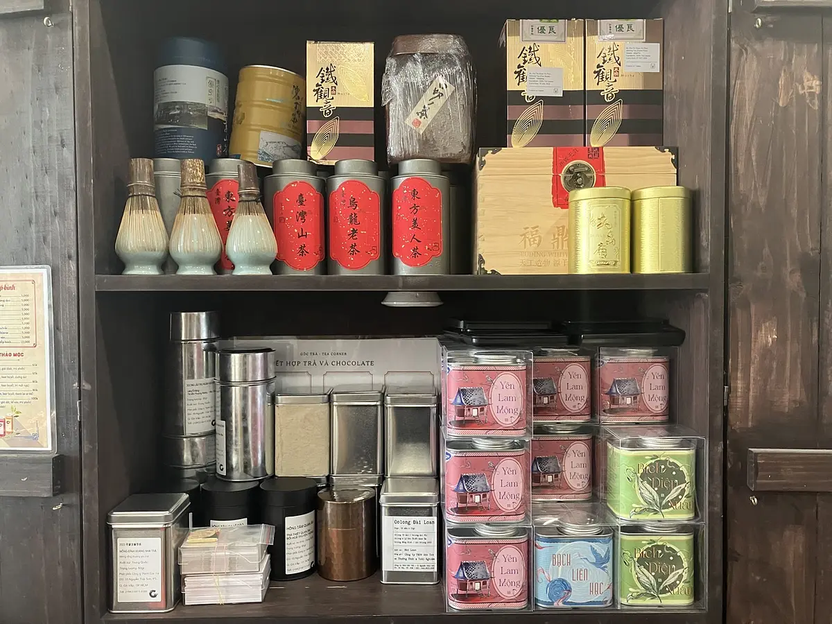 　ベトナム茶が味わえる、とっておきのお茶屋さん