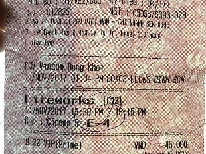 安すぎる！ベトナムの映画館