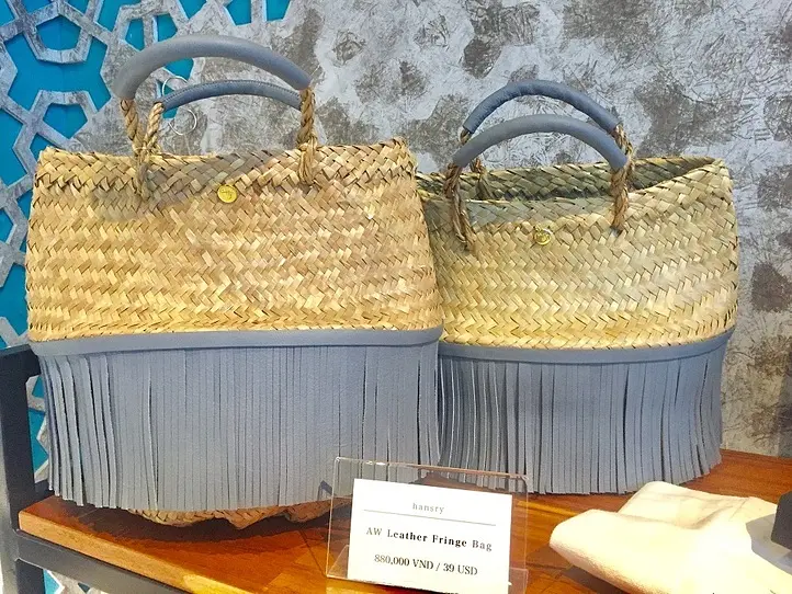 【2区】日本人デザイナーが手がけるカゴバッグ専門店〜Hansry Japan