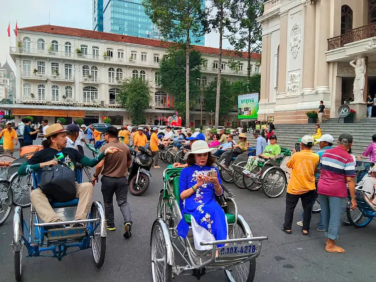 ホーチミンシクロチケット