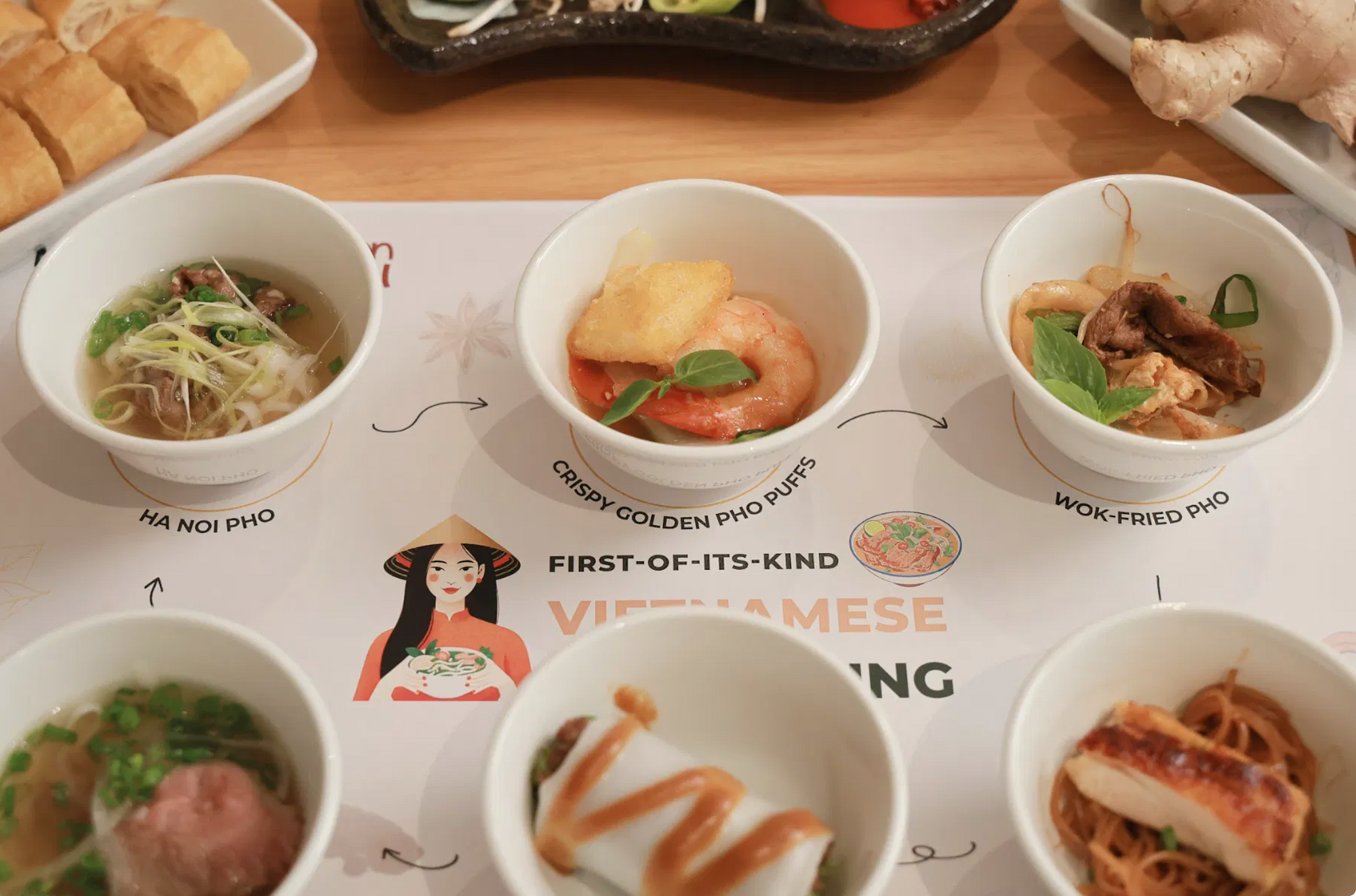 初のフォー・テイスティング体験：6種類のフォーを食べ比べ！