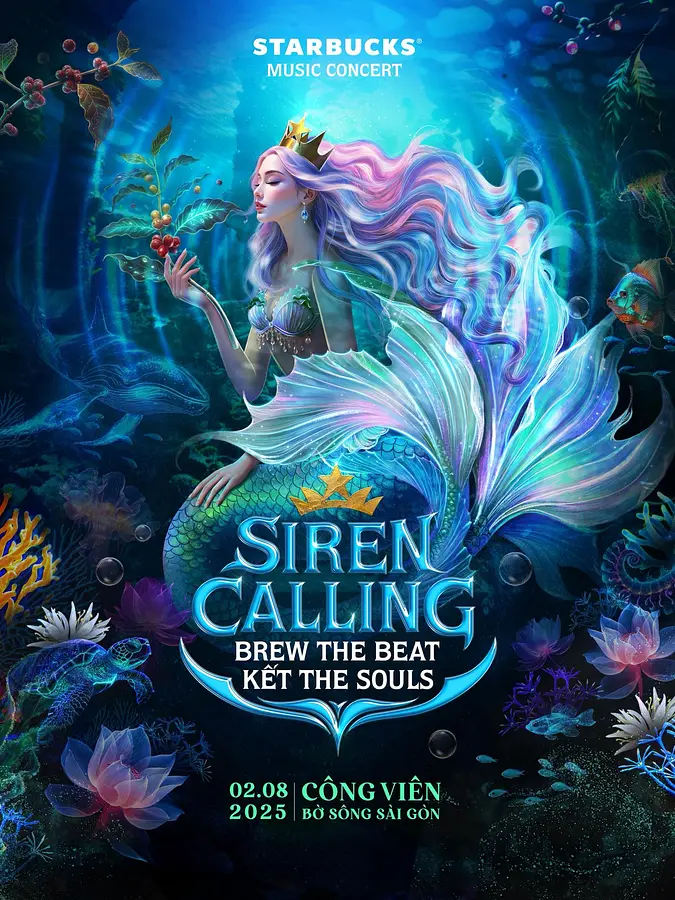 ホーチミン市で体験する特別な一日「Siren Calling」──音楽・アート・ドローンショーと光の演出が融合する夏フェス！