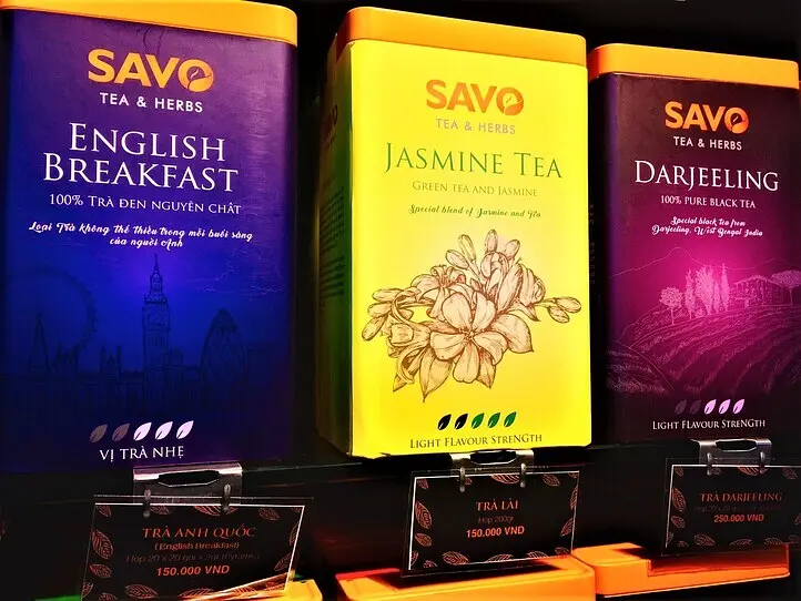 お土産購入にもおすすめ！　ベトナム茶やマグカップが買えるカフェ　~「Savo Tea & Herbs」