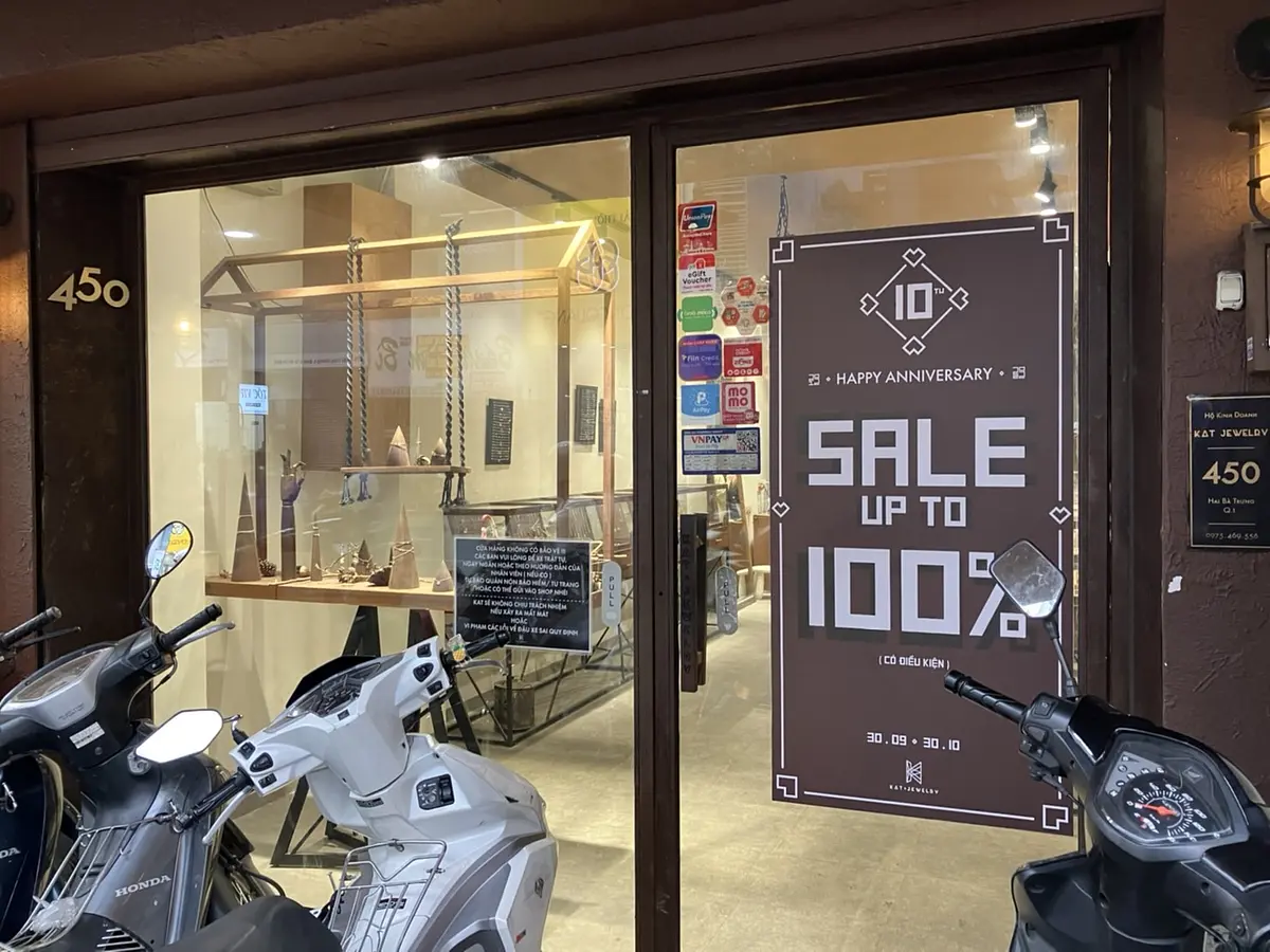 　ベトナムのシルバーアクセサリが買えるお店