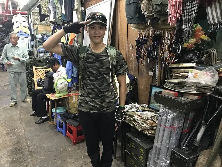 ミリタリー好き必見！戦争証跡博物館とヤンシン市場を回るコース