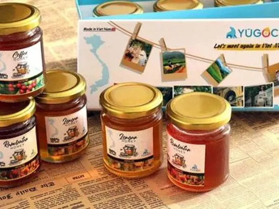 非加熱の生はちみつお土産３種類セット　165g×3 image