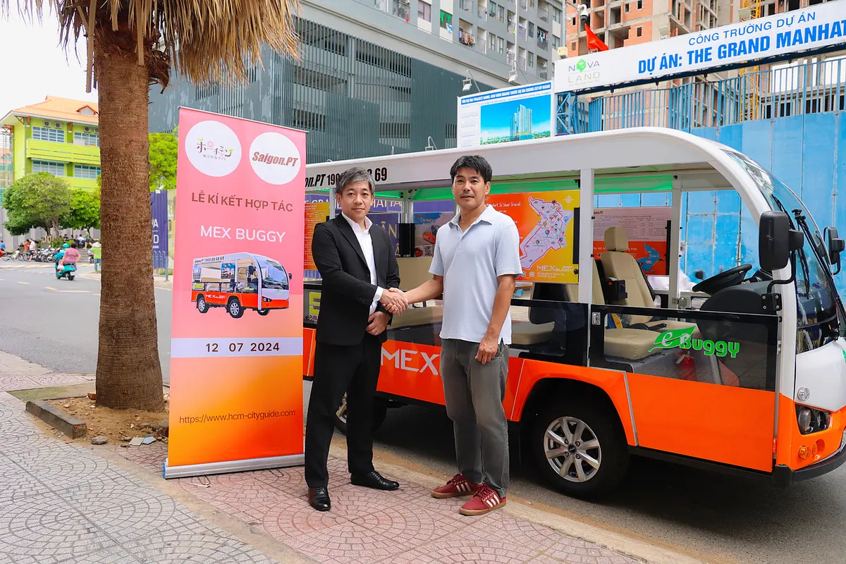 ホーチミンの観光がもっと便利に！Saigon.PTのエコ車「MEXバギー」の予約サービスを開始
