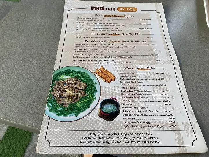 ハノイの名店の味を、ホーチミンで味わう〜Pho Thin by SOL（フォーティン）〜