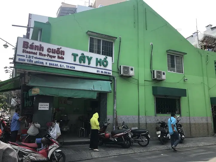 ホーチミンで食べるヘルシーなローカルフード「Banh cuon(バインクォン)」〜TAY HO〜