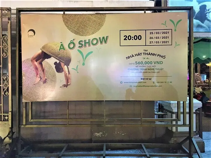 AOショーに行ってみた＆普段は見られないオペラハウスの内部を覗いてみた