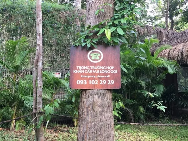 フーコック島の自然あふれる観光施設、ヴィンパールサファリ