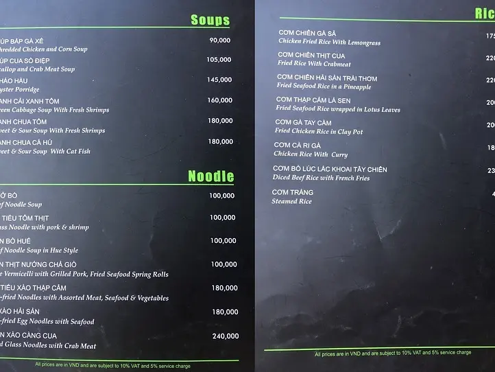 2区の川沿いのレストラン「ザ・リバーハウス(THE RIVER HOUSE）」