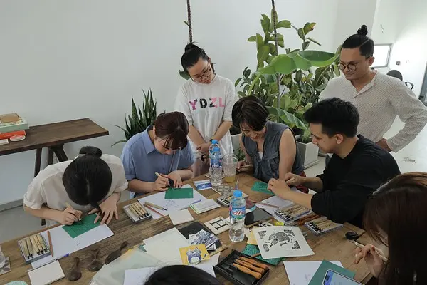 平日・ベトナムタイルコースター・ワークショップ体験