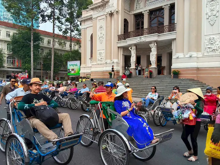 ホーチミンシクロチケット