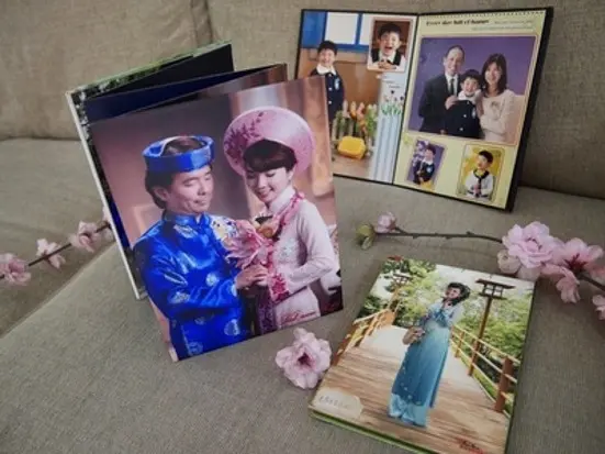 スタッフ全員日本語OK！老舗日系フォトスタジオで記念撮影